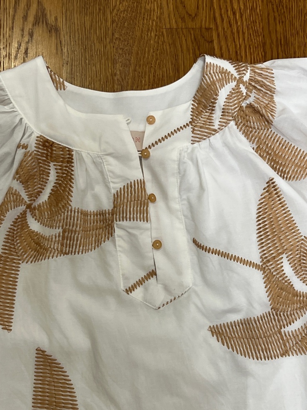 Ciebon Alexia Embroidered Top Size Small - Picture 5 of 9